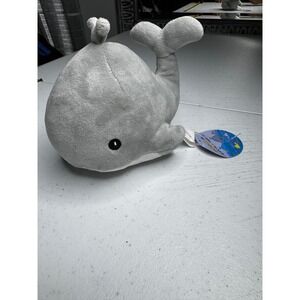 Takashoji Mizuzu Gray Whale Plush Soft Stuffed Animal Toy Japanese‎ Prize M